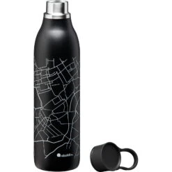 Aladdin CityLoop Thermavac 600 Ml - Thermo-Trinkflasche -Trangia Geschaft aladdin cityloop thermavac 600 ml thermo trinkflasche lava schwarz print ala 10 10870 008 54
