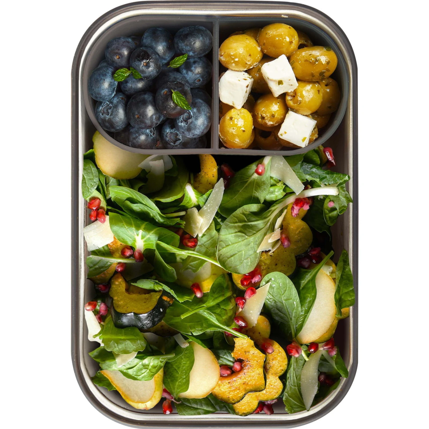 Black+blum Stainless Steel Sandwich Box 1,25 Liter - Edelstahl-Proviantdose 7 Black+blum Stainless Steel Sandwich Box 1,25 Liter - Edelstahl-Proviantdose – Bild 5