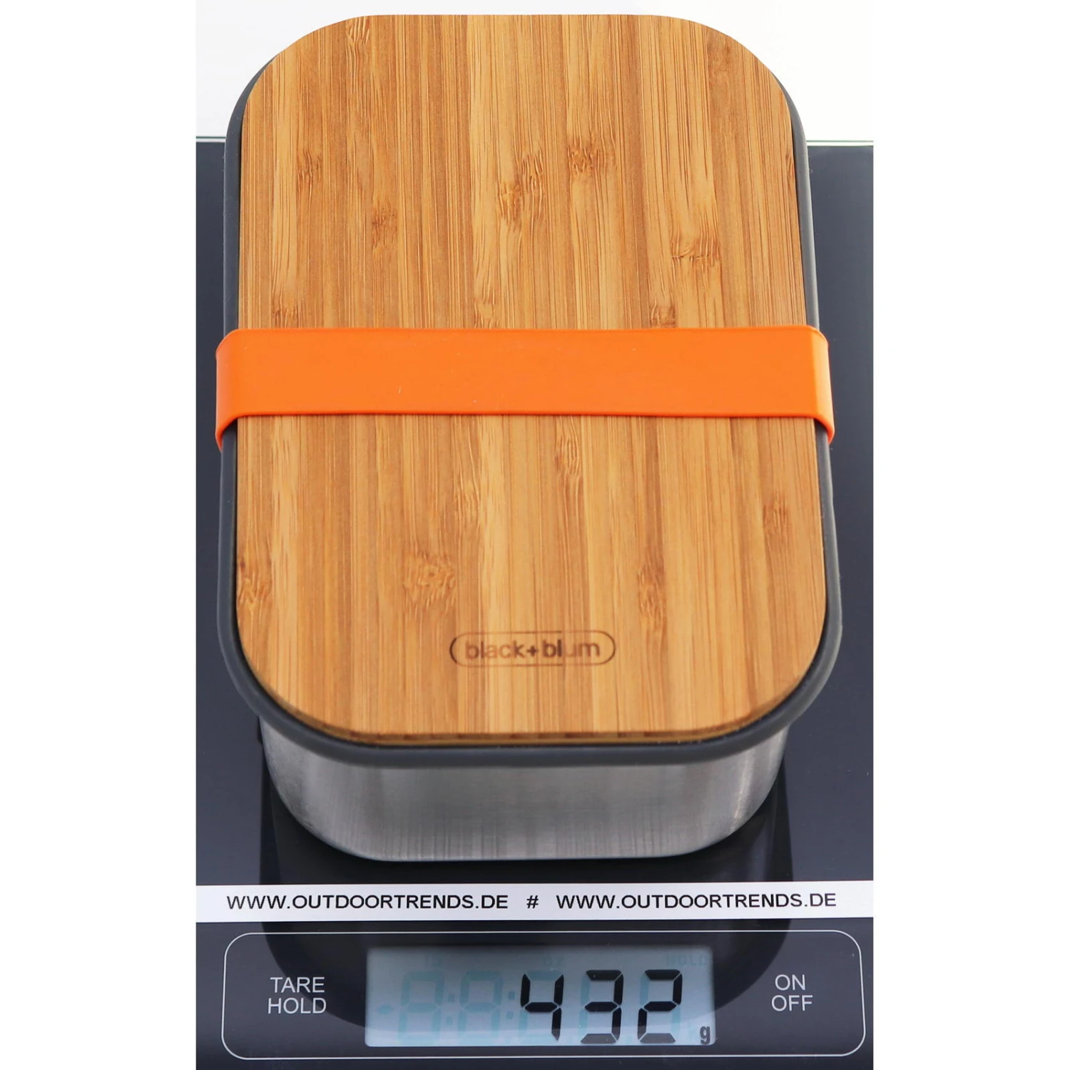 Black+blum Stainless Steel Sandwich Box 1,25 Liter - Edelstahl-Proviantdose 5 Black+blum Stainless Steel Sandwich Box 1,25 Liter - Edelstahl-Proviantdose – Bild 3