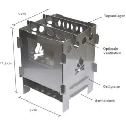 Bushcraft Essentials Bushbox Set - HOBO-Kocher -Trangia Geschaft bushcraft essentials bushbox set hobo kocher bce 036 3