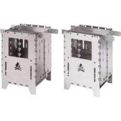 Bushcraft Essentials Bushbox XL Titanium - HOBO Kocher -Trangia Geschaft bushcraft essentials bushbox xl titanium hobo kocher bce 037 13