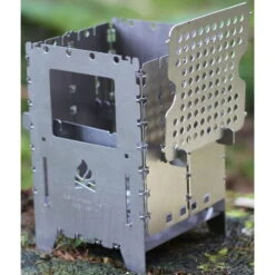 Bushcraft Essentials Bushbox XL Titanium - HOBO Kocher -Trangia Geschaft bushcraft essentials bushbox xl titanium hobo kocher bce 037 9