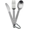 Esbit Titanium Cutlery Set Short - Besteckset -Trangia Geschaft esbit titanium cutlery set short besteckset esb tc3ti 0