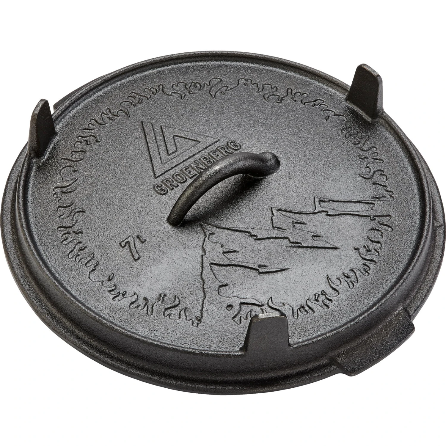 GROENBERG Askja Pot 7L - Gusseiserner Topf 5 GROENBERG Askja Pot 7L - Gusseiserner Topf – Bild 3