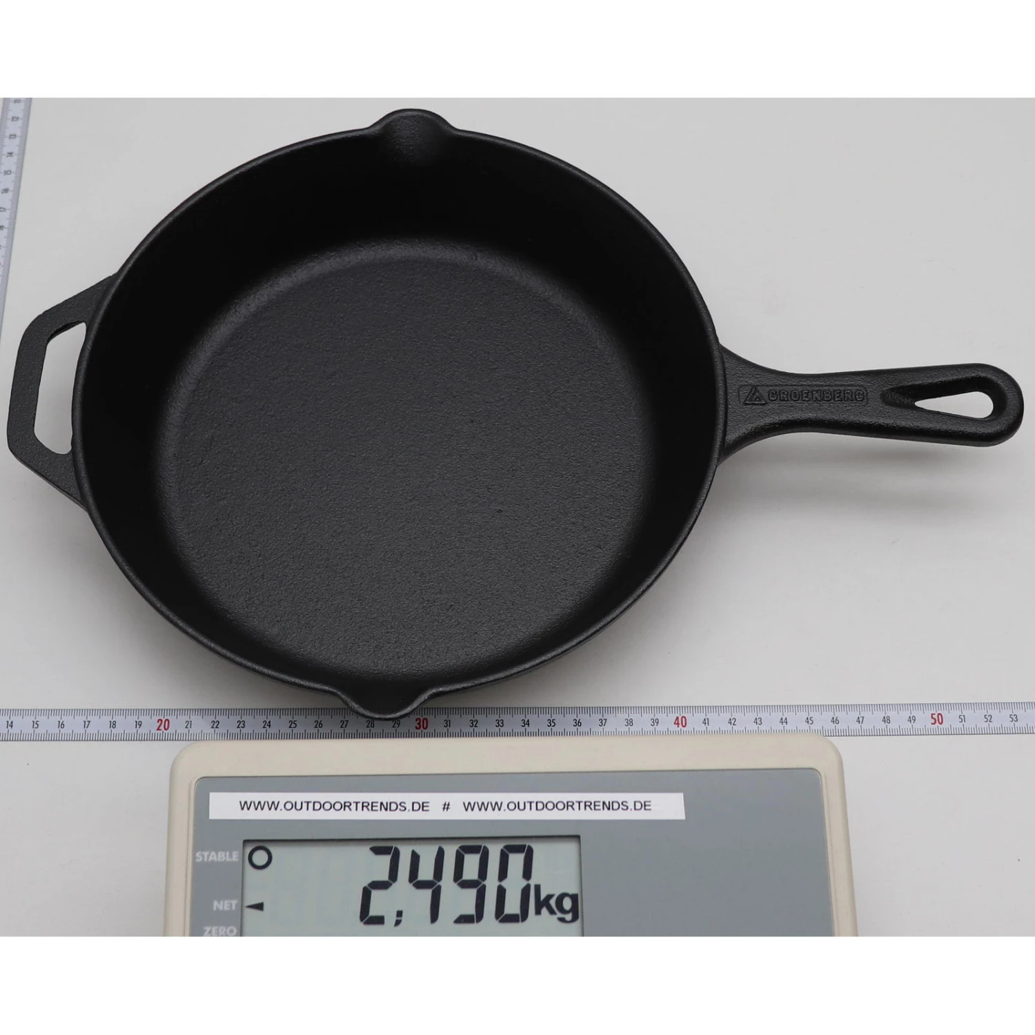 GROENBERG HEKLA PAN 25 - Gusseiserne Pfanne 4 GROENBERG HEKLA PAN 25 - Gusseiserne Pfanne – Bild 2