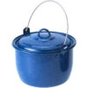GSI Convex Kettle 3 QT. - Enamel Topf -Trangia Geschaft gsi convex kettle 3 qt enamel topf blue 318018 0