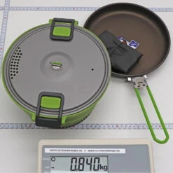 GSI Escape Set - Faltbarer Kochtopf Und Pfanne 21 GSI Escape Set - Faltbarer Kochtopf Und Pfanne -Trangia Geschaft gsi escape set faltbarer kochtopf und pfanne green 50236 2