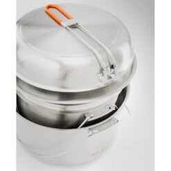GSI Galcier Stainless Troop Cookset - Kochset -Trangia Geschaft gsi galcier stainless troop cookset kochset 68208 0