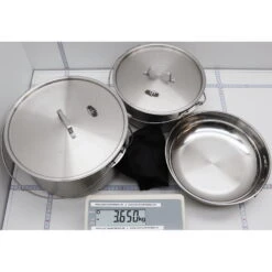 GSI Galcier Stainless Troop Cookset - Kochset -Trangia Geschaft gsi galcier stainless troop cookset kochset 68208 6
