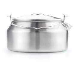 GSI Glacier Stainless 1 QT. Tea Kettle - Kessel -Trangia Geschaft gsi glacier stainless 1 qt tea kettle kessel 368162 1