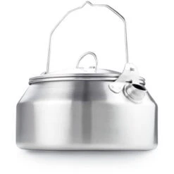 GSI Glacier Stainless 1 QT. Tea Kettle - Kessel -Trangia Geschaft gsi glacier stainless 1 qt tea kettle kessel 368162 2