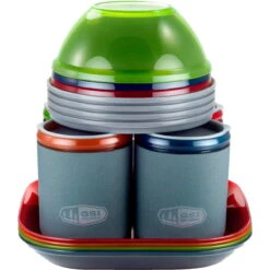 GSI Infinity 4 Person Deluxe Tableset - Geschirrset -Trangia Geschaft gsi infinity 4 person deluxe tableset geschirrset 375400 1