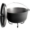 GSI Lite Cast Dutch Oven 5 QT - Feuertopf -Trangia Geschaft gsi lite cast dutch oven 5 qt feuertopf 60600 0
