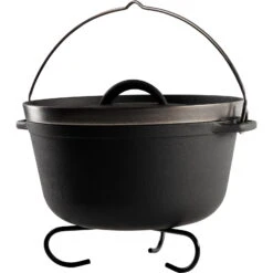 GSI Lite Cast Dutch Oven 5 QT - Feuertopf -Trangia Geschaft gsi lite cast dutch oven 5 qt feuertopf 60600 1
