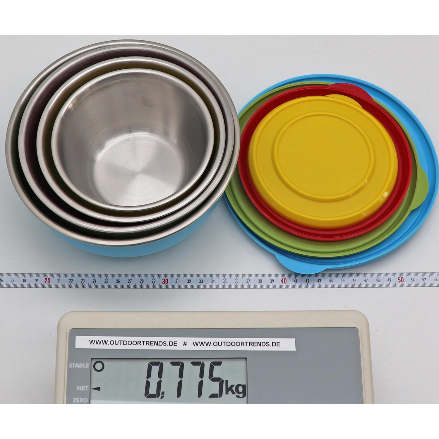 Origin Outdoors Edelstahl Schüssel Set 12 Origin Outdoors Edelstahl Schüssel Set – Bild 10