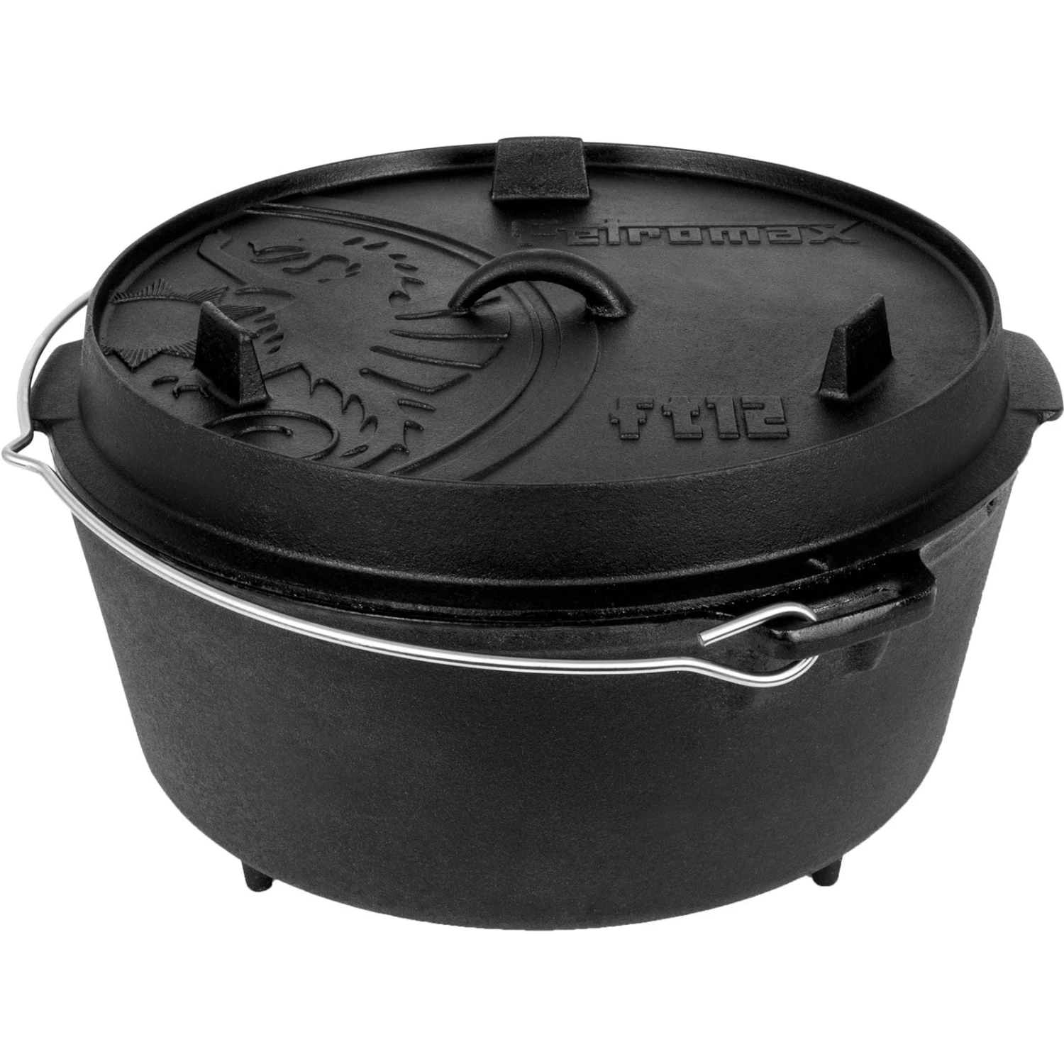 Petromax Feuertopf Ft12 Mit Füßen - Dutch Oven 4 Petromax Feuertopf Ft12 Mit Füßen - Dutch Oven – Bild 2
