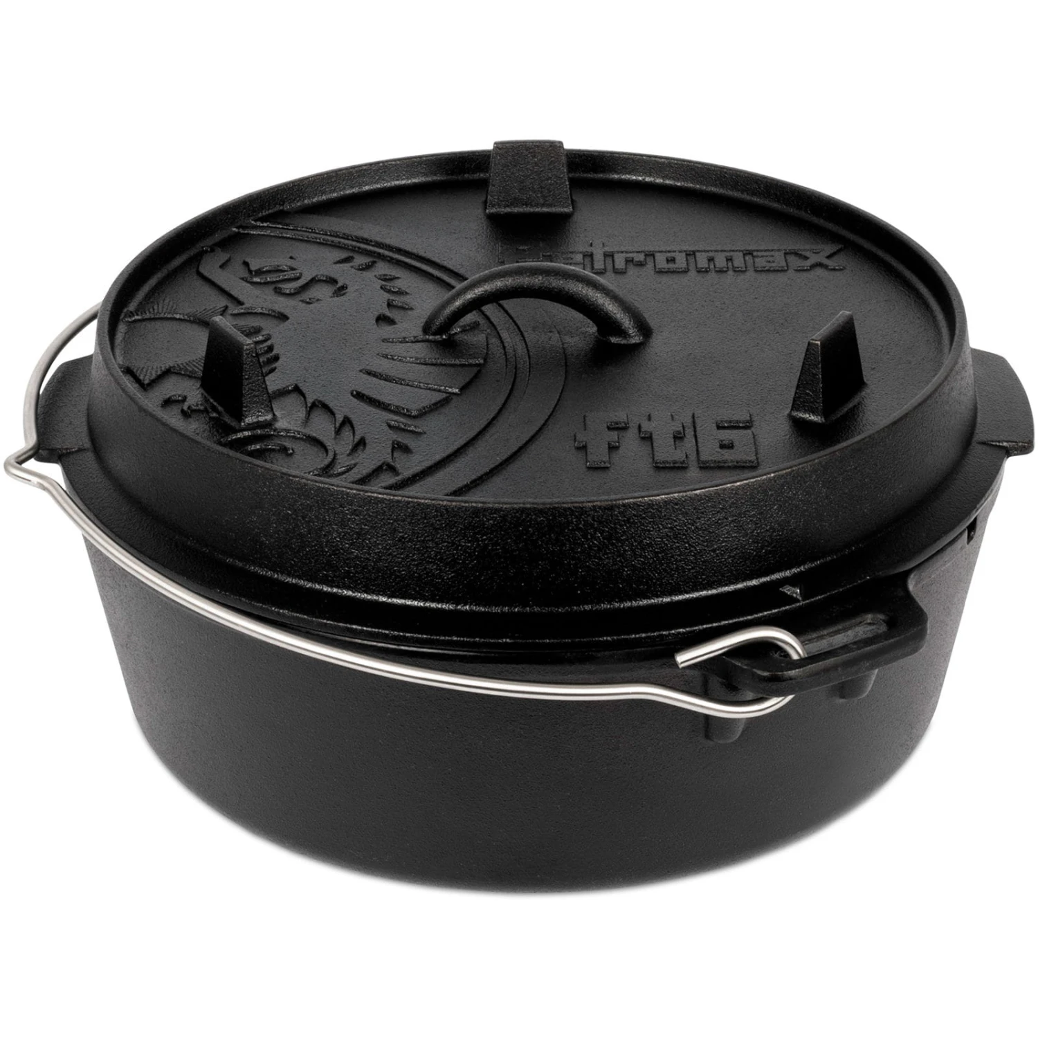 Petromax Feuertopf Ft6-t Ohne Füße - Dutch Oven 3 Petromax Feuertopf Ft6-t Ohne Füße - Dutch Oven