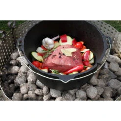 Petromax Feuertopf Ft1 Mit Füßen - Dutch Oven -Trangia Geschaft petromax feuertopf ft18 t ohne fuesse dutch oven rl 402432 0