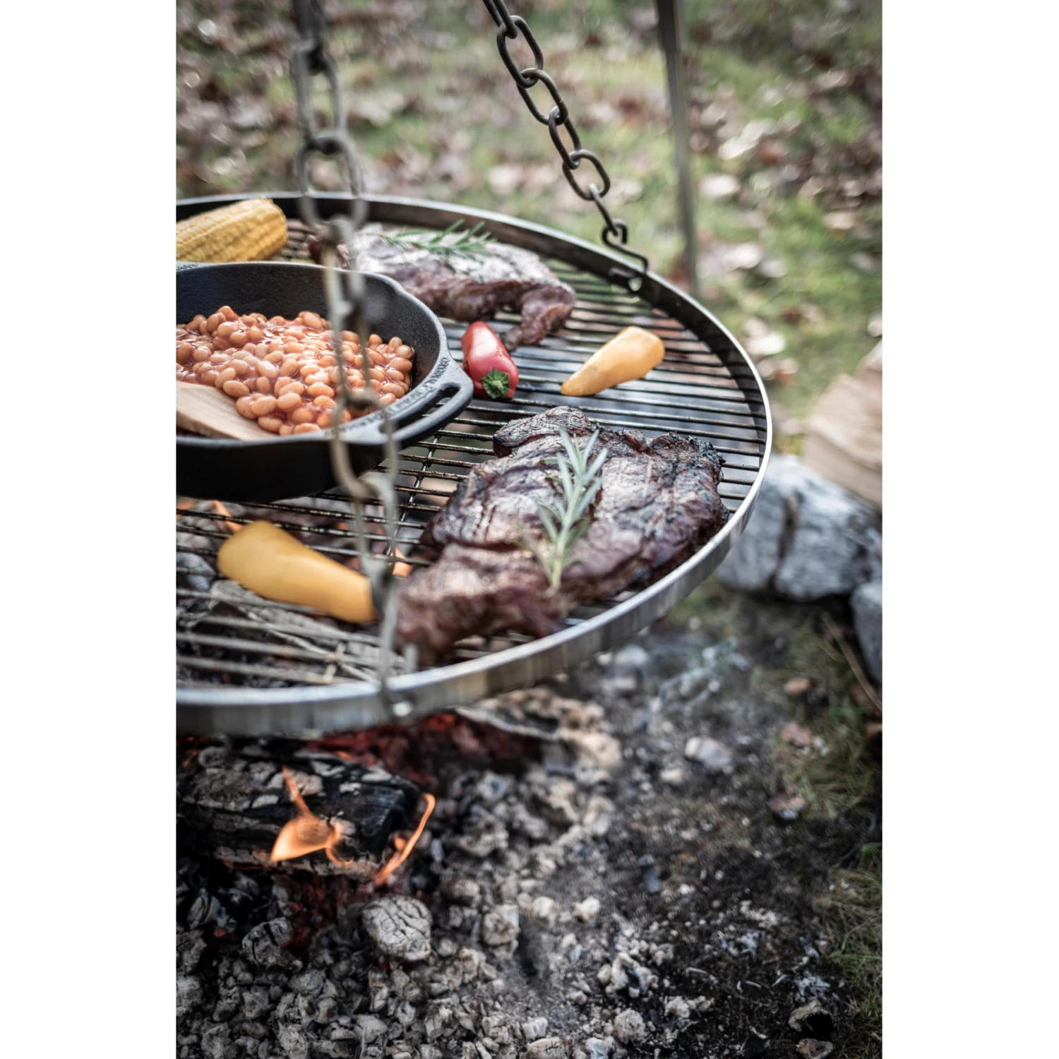 Petromax H-grate50 - Hänge-Rost Für Dreibein 9 Petromax H-grate50 - Hänge-Rost Für Dreibein – Bild 7