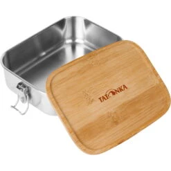 Tatonka Lunch Box I Bamboo 800 Ml - Edelstahl-Proviantdose