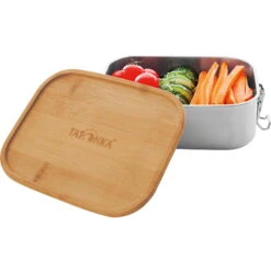 Tatonka Lunch Box I Bamboo 800 Ml - Edelstahl-Proviantdose -Trangia Geschaft tatonka lunch box i bamboo 800 ml edelstahl proviantdose stainless tat 4204 000 1