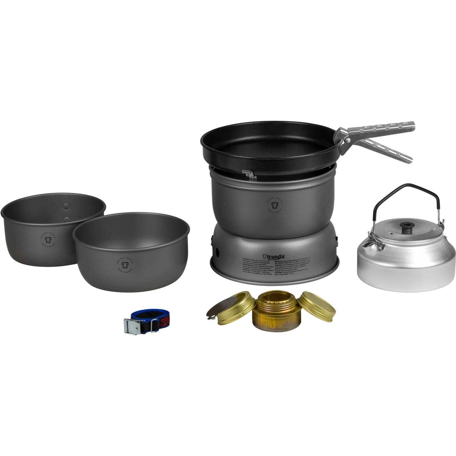 Trangia Sturmkocher Set Groß 25-4 HA Spiritus - Mit Wasserkessel 3 Trangia Sturmkocher Set Groß 25-4 HA Spiritus - Mit Wasserkessel