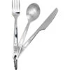 VARGO Titanium Spoon, Fork & Knife - Besteckset -Trangia Geschaft vargo titanium spoon fork knife besteckset rl 050129 0